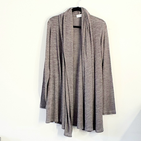 Allen Allen Long Cardigan Duster Sweater - Picture 5 of 7